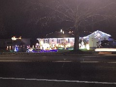 Our Daily Walk; Annual Christmas Lights Display; 346 South Pearl St; Canandaigua, NY; ODW